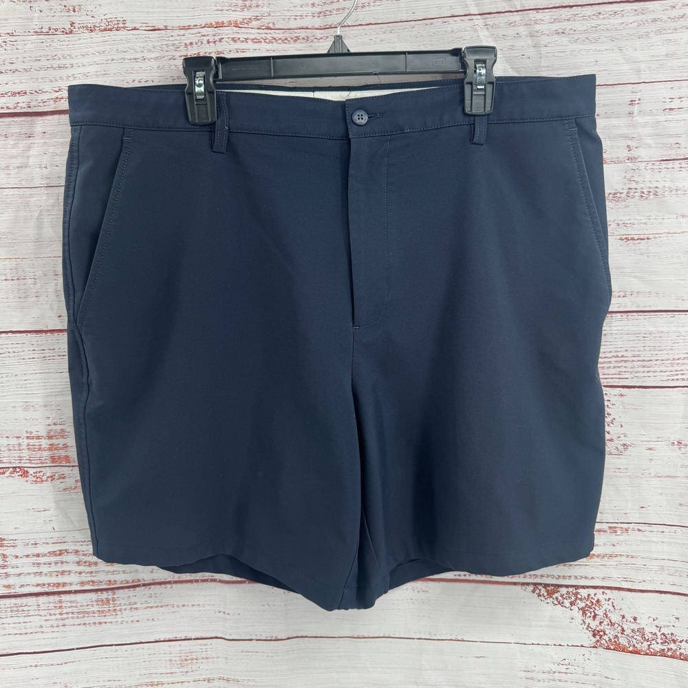 FootJoy Golf Shorts Mens Size 40 Navy Blue Flat Front Performance Athletic